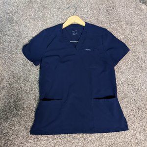 Jaanuu Navy 3-pocket relaxed top
